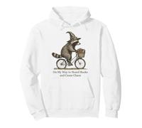 On My Way To Hoard Books And Cause Chaos Pullover Hoodie