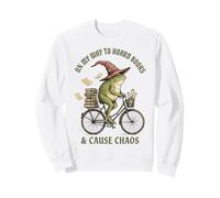 On My Way To Hoard Books And Cause Chaos Sweatshirt