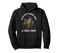 On My Way To Hoard Fabric And Cause Chaos Pullover Hoodie