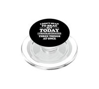 On my way to make bad desicions Funny Cruise Rubber duck PopSockets PopGrip for MagSafe