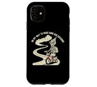 On My Way To Make Some Bad Decisions Skull Biker Case for iPhone 11