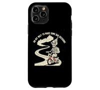 On My Way To Make Some Bad Decisions Skull Biker Case for iPhone 11 Pro