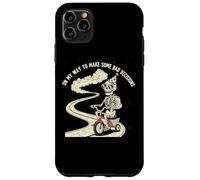 On My Way To Make Some Bad Decisions Skull Biker Case for iPhone 11 Pro Max