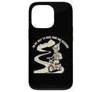 On My Way To Make Some Bad Decisions Skull Biker Case for iPhone 13 Pro