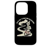 On My Way To Make Some Bad Decisions Skull Biker Case for iPhone 14 Pro