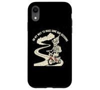On My Way To Make Some Bad Decisions Skull Biker Case for iPhone XR