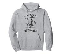 On My Way To Make The Vibe Weird Penguin Pullover Hoodie