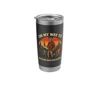 On My Way to Making Bad Decisions - Funny Camping Stainless Steel Insulated Tumbler