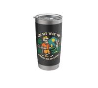On My Way to Making Bad Decisions - Funny Golf Golfer Stainless Steel Insulated Tumbler