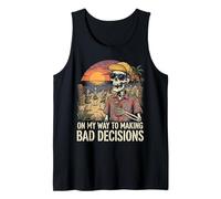 On My Way to Making Bad Decisions Funny Tank Top