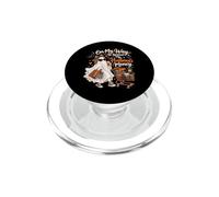 On My Way To Spend My Husbands Money Funny Halloween Ghost PopSockets PopGrip for MagSafe