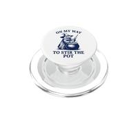 On My Way To Stir The Pot PopSockets PopGrip for MagSafe