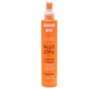 On Natural On Organic Premium Oil-free Weave & Wig Spray Tangerine, 8 Fluid Ounce 8 Ounces Orange