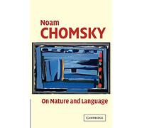 On Nature and Language – Cambridge University Press