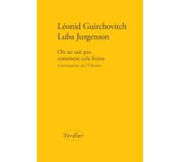 On ne sait pas comment cela finira: Conversations sur l'Ukraine