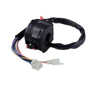 On/Off Button Control for Motorcycles CITALL 22mm 7/8" Motorcycle Handlebar Control Headlight Turn Signal Fog Light Horn Switch With 11 Wiring Harness For Ducati