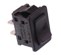On-Off Latching Rectangle Rocker Switch 19 x 13mm SPST 6A APEM FMC18A2200000