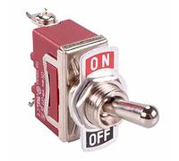 On-Off Latching Toggle Switch Screw Terminals 250V 15A SPST DIY Hobby Electronics Electrical
