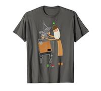 ON/Off Leonardo Da Vinci Inventor Genius Design T-Shirt