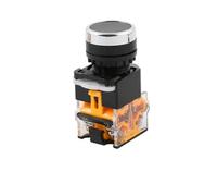 ON-OFF Momentary/Latching Push button switch 22mm 4 Screws Circular small size Flat round Panel Cutout LA38-11BN LA38-11BNZS IDGTTLDF(2p,Self-reset)