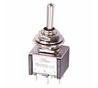 On-Off-On Latching Miniature Toggle Switch DPDT 3A TA203A1 DIY Hobby Electronics Electrical