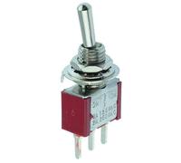 On-Off-On Miniature PCB Toggle Switch SPDT 3 Position 3 Terminal (Pack of 10)