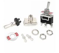 ON-OFF-ON/ON-ON Miniature Toggle Switches Power Button Switches Car Boat 250V 15A 2/3/4/6Pin Toggle Rocker