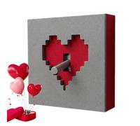 On-Off Plate Covers, Retro Heart Color, Blocking with Single, Toggle | Ergonomic Light On-Off, Cover Plate Portable, for Entryway Living, Room Bedroom Bedside, Kitchen Home Rental, Apartment