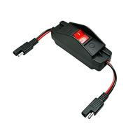 On off Power Button | Toggle Latching Rocker Plug with Indicator Light | on off Cord Button | for Electrical Appliances Mechanical Equipment Replacement Indoor Automotive Marine