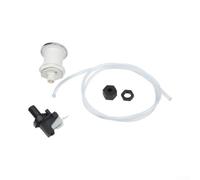 On/Off Push Button Switch Air Pressure Control for Jet Bath Spa Pool Massage Tub Food Waste Disposer 16A 125-250V ABS PVC Stainless Steel with 1m Hose Remote Control Applications