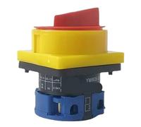 On off switch 2 position selector changeover 20A 1 pole Pad lock YMW26-20/1GS