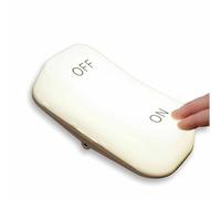 On/Off Switch Light - Giant Rocker Night Light, Portable Battery Powered Bedside Lamp with 2 Brightness Settings, Warm 360 Glow LED Mood Light for Bedroom, Office & Nursery - Motion Sensor Technology