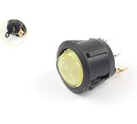 on off switch,toggle switch, Replacement Parts Rocker Switch 5/10PCS 23MM Diameter Small Round Boat Rocker Switches 2/3Pin 2/3 Position 6A/250VAC 10A/125VAC Button Switch with Light