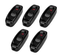 ON/OFF Switch, Torpedo Switch AC 250V With LED Indicator Plastic Light Switch Lamp Switch 10A Inline Switch for Kitchen (Black)
