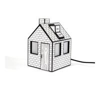 On-Off Table Lamp White/ Black