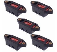 On-On Voltage Selector Slide Switch DPDT 6A Hobby DIY Electronic Components (Pack of 5)