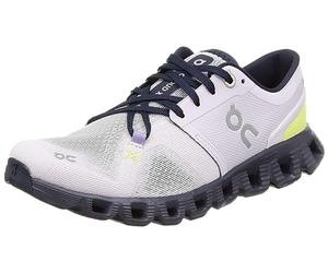 ON On Womens Cloud X 3 Textile Synthetic Orchid Iron Trainers 7.5 UK
