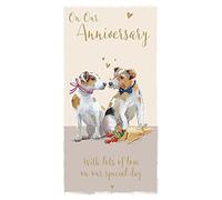On Our Anniversary Jack Russell Greeting Card The Wildlife Range Cards