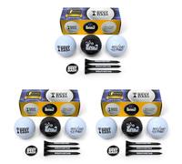 On Par Dad Golf Balls Gifts Pack - Includes Golf Tees, Ball Marker - Gag, Novelty Present - World's Best Dad, Golf Gifts for Men, Gifts for dad birthday gifts (Pack of 3)