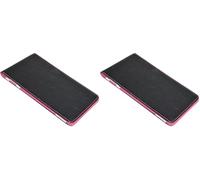 On Par Premium Crocodile Golf Scorecard Holder - Black/Pink (Pack of 2)