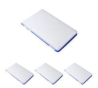 On Par Premium Golf Scorecard Holder - Crocodile, White/Blue (Pack of 4)