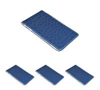 On Par Premium Golf Scorecard Holder - Ostrich, Navy/Grey (Pack of 4)