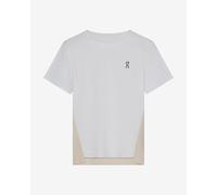 On Performance Short Sleeve T-Shirt White Beige Women - XL