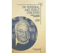 On Personal and Public Concerns : Essays in Jewish Philosophy