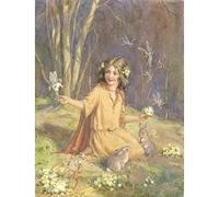 On Primrose Hill, Margaret Tarrant - Medici Print