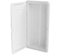 On-Q Legrand 30 Inch Media Enclosure, WiFi Electrical Box, Cable Management Box for Distribution of Networking Service, Recessed Media Box Lets Signal Through, White, ENP3050NA