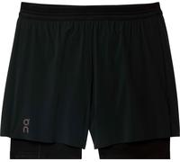On - Road running Short with Integrated Cycling shorts - 5" Performance 2/1 Shorts M Black for Men - Size L Black