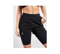 On Running Active 2 In 1 Shorts - Black - Womens XS