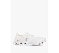 ON RUNNING Cloud 5 Coast Undyed-White White Trainers Size: 4.5, Colour: White Fabric