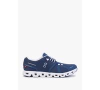 ON RUNNING Cloud 5 Denim White Trainers Size: 4, Colour: Navy Fabric